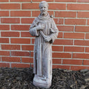 Smith Garden Center, St. Francis With Cross Statue
