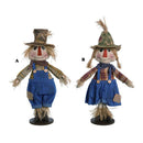 Transpac, Foam Scarecrow w/ Hay, Assorted, Sold Separately, Foam, 22.5"H