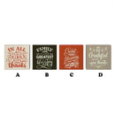 Transpac, Blessing Block Décor, Assorted, Sold Separately, MDF, 5"H