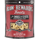 Northwest Naturals Raw Rewards Dog & Cat Treats, Freeze-Dried Beef Liver, 3 oz.
