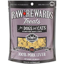 Northwest Naturals Raw Rewards Dog & Cat Treats, Freeze-Dried Pork Liver, 3 oz.