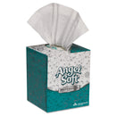 Georgia-Pacific Premium Facial Tissue In Cube Box, 2-Ply, White, 96 Sheets/Box, 36 Boxes/Carton - GPC46580CT