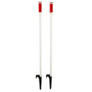 Alpine, LED Driveway Market W/Red, Set of 2