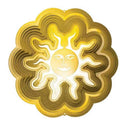 Spinfinity, Gold Sun Wind Spinner, 12"