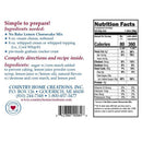 Country Home Creations No-Bake Lemon Cheesecake Mix, 4 oz.