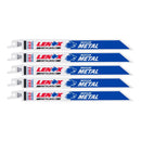 Lenox METALWOLF 8 in. Bi-Metal WAVE EDGE Reciprocating Saw Blade 18 TPI 5 pk