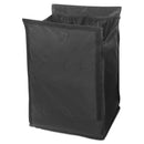 Rubbermaid Executive Quick Cart Liner, 12.8" X 14.5", Black - RCP1902703