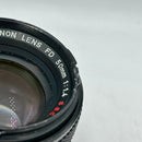 Used Canon FD 50mm F1.4 S.S.C Lens READ