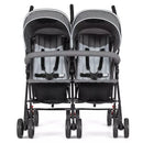 Volgo Twin Umbrella Stroller - Dark and Light Grey