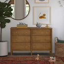 Frem 6-Drawer Dresser - Walnut