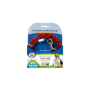 Four Paws Tie-Out Cable, Medium Weight, Red, 20'