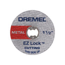 Dremel EZ Lock 1-1/2 in. D X 1/8 in. X 0.05 in. thick Fiberglass Metal Cut-Off Wheel 5 pk