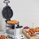 Double Flip Belgian Waffle Maker