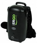 Atrix Backpack Vacuum, Corded, 106 cfm, HEPA Vacuum Filtration Type, 10 lb, 1 1/2 gal - BP50-G