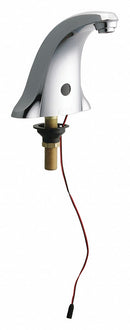 Chicago Faucets Chrome, Mid Arc, Bathroom Sink Faucet, Motion Sensor Faucet Activation, 0.5 gpm - 116.706.AB.1