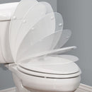 Bemis Elongated, Standard Toilet Seat Type, Closed Front Type, Includes Cover Yes, White - 7300SL 000