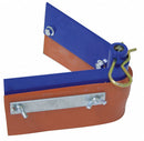 Kraft 13 inW V Shaped Silicone Crack Squeegee Without Handle, Red - GG814-01