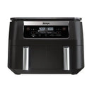 5-in-1 6-qt. 2-Basket Air Fryer with DualZone Technology - Black