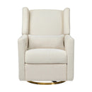 Glider Recliner with USB Charging - Ivory Boucle