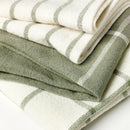 3pk Kitchen Towels - Sage Green
