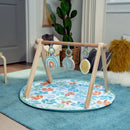 Ingenuity: ity Sun Valley Wooden Toy Arch & Baby Play Mat