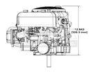 Briggs & Stratton 21R807-0072-G1 1" X 3 5-32" Vertical Electric Engine w Muffler