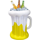 22" Inflatable Beer Mug Cooler - Party Decor, Floating Drink Bucket