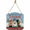 Carson, Our Gnome Metal Sign