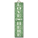 My Word! Hanging & Standing Sign- Love Grows Here
