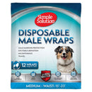 Simple Solution, Disposable Male Wrap, Medium