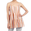 Coco+Carmen, Sadie Stripe Ruffle Tank