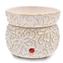 Swan creek- Ivry Scroll Wax Melter with Dish