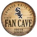 WinCraft, White Sox Wood Round Sign, 14"