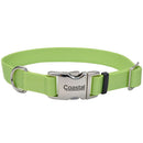 Coastal Pet, Titan Metal Adjustable Collar ,3/4"x20", Lime
