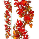 Regency,Harvest Berry Maple Oak Leaf Garland, 5'L