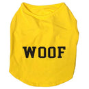 Cosmo, Woof Tee, Yellow