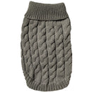 Cosmo, Chunky Cable Sweater, Gray
