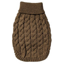 Cosmo, Chunky Cable Sweater, Brown