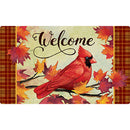 Carson Décor, Autumn Day Cardinal Mat