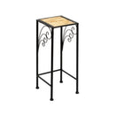 Napco, Metal & Wicker Plant Stand