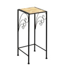 Napco, Metal & Wicker Plant Stand