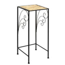 Napco, Metal & Wicker Plant Stand