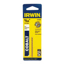 Irwin 5/64 in. X 2 in. L Cobalt Alloy Steel Drill Bit Straight Shank 1 pc, Pack of 3