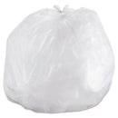 Inteplast High-Density Commercial Can Liners, 60 Gal, 14 Microns, 43" X 48", Natural, 200/Carton - IBSS434814N
