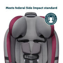 Grow and Go Extend ‘n Ride LX All-in-One Convertible Car Seat - Black Pepper