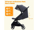 Compact One-Hand Fold Travel Stroller