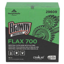 Brawny Flax 700 Medium Duty Cloths, 9 X 16 1/2, White, 94/Box, 10 Box/Carton - GPC29609