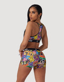 Psd Underwear Peace Love Playboy Sports Bra