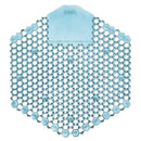 Fresh Products Wave 3D Urinal Deodorizer Screen, Blue, Ocean Mist Fragrance, 10 Screens/Box - FRS3WDS60OMIBX