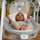 ConvertMe 2-in-1 Compact Portable Baby Swing 2 Infant Seat - Swell
